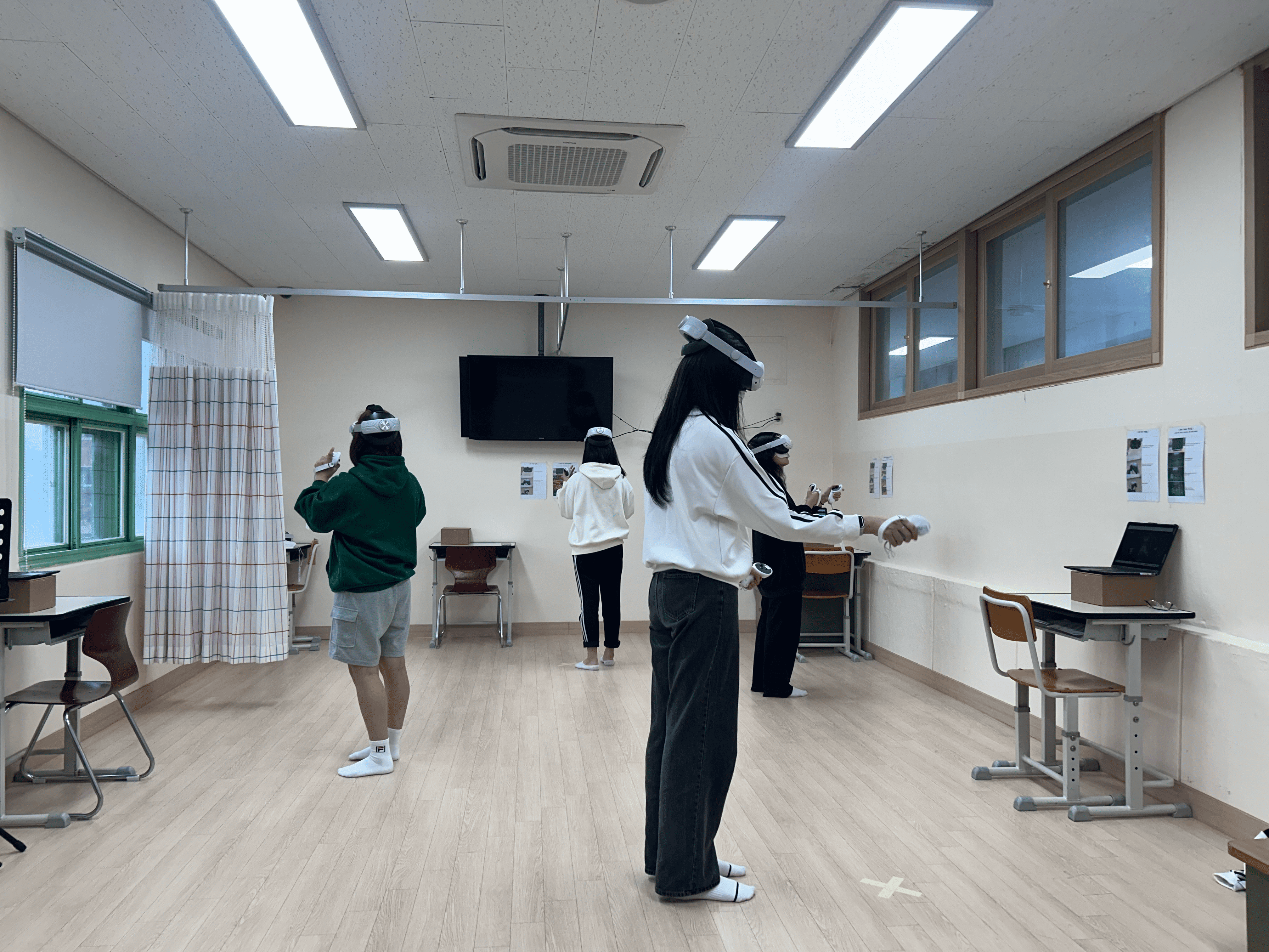 의정부여자중학교 VR 교육 콘텐츠
